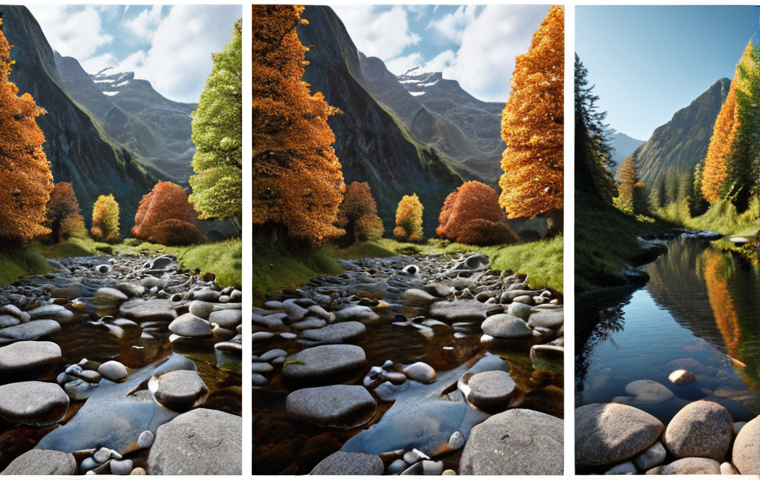 Here are three image prompts in English, summarized from the provided text, for Stable Diffusion: