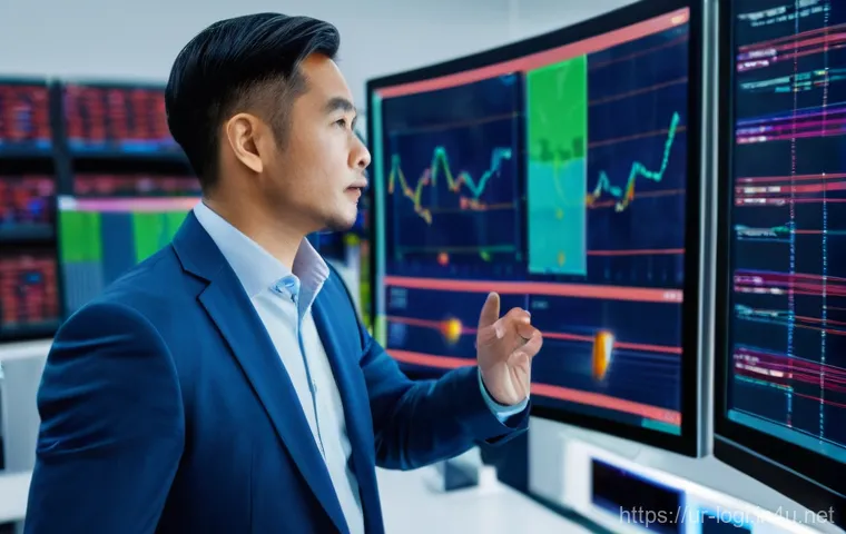 물류정보관리사와 스마트 물류 기술 - **Prompt:** "A vibrant, bustling urban neighborhood at sunset, showcasing advanced last-mile deliver...