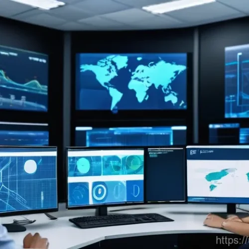 물류정보관리사 자격증의 해외 인증 여부 - **Prompt:** A diverse group of professional logistics information managers, male and female, from va...